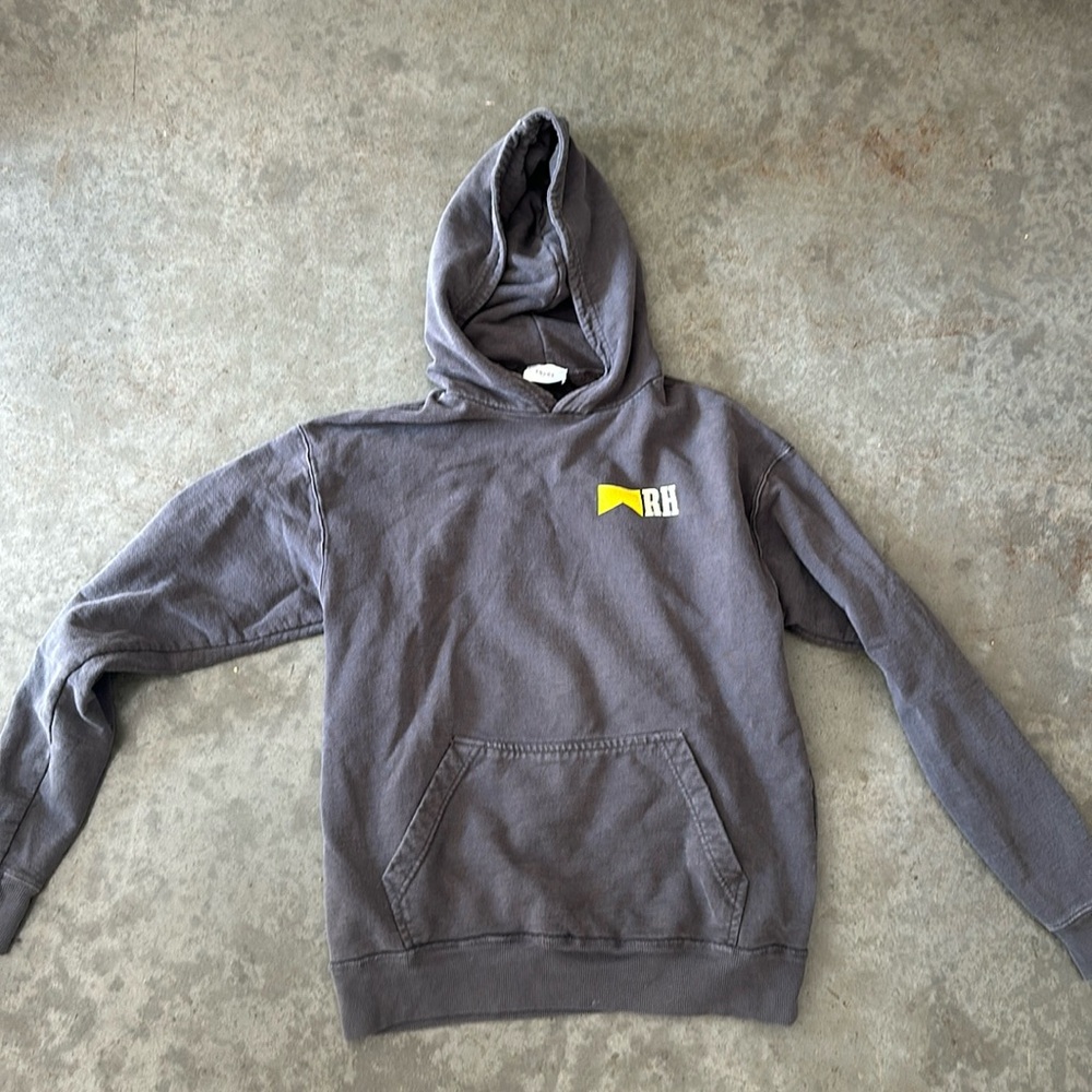 Rhude grey sweatshirt / hoodie